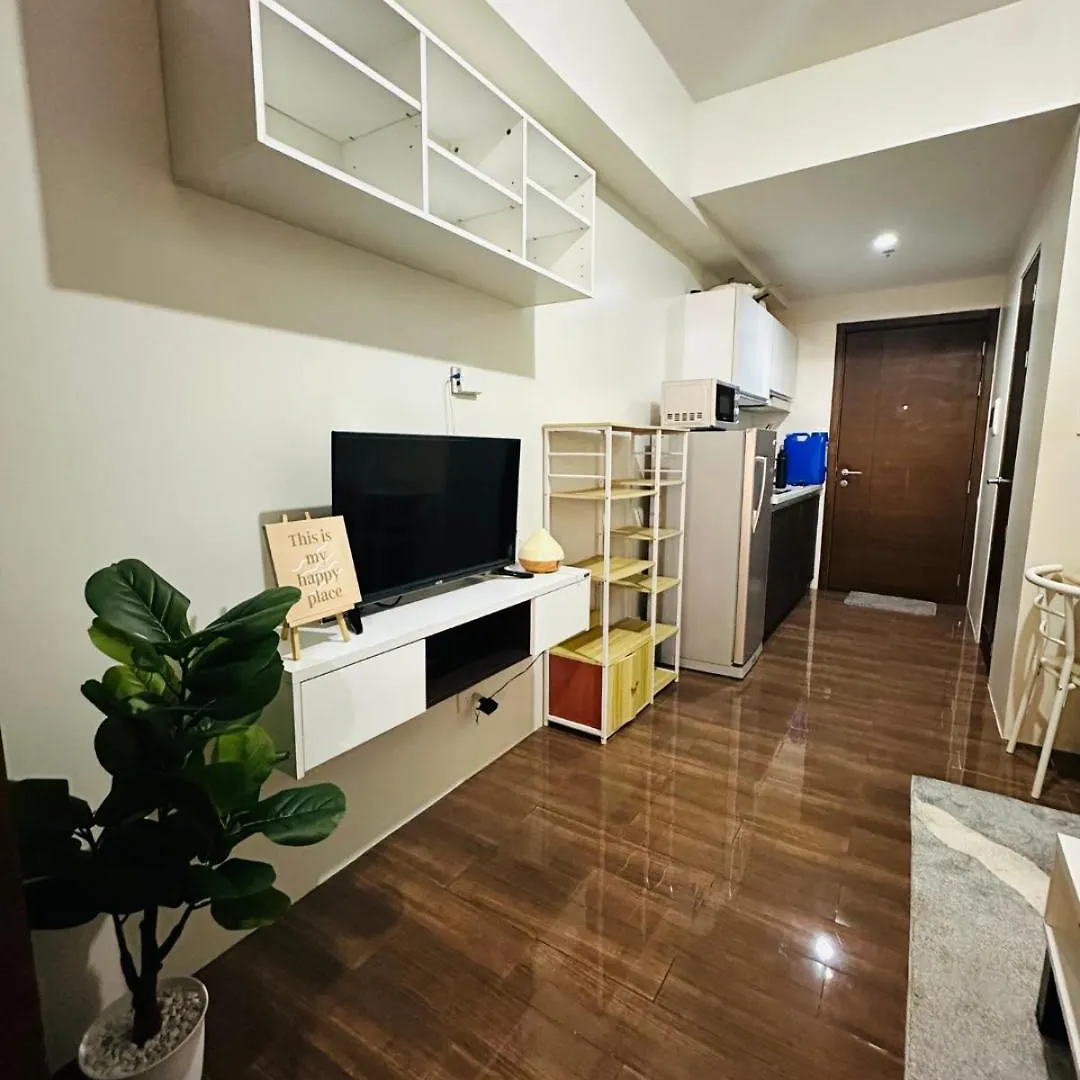 Fully Furnished One-Bedroom Unit With Balcony And A Beautiful City View Manila Aparthotel