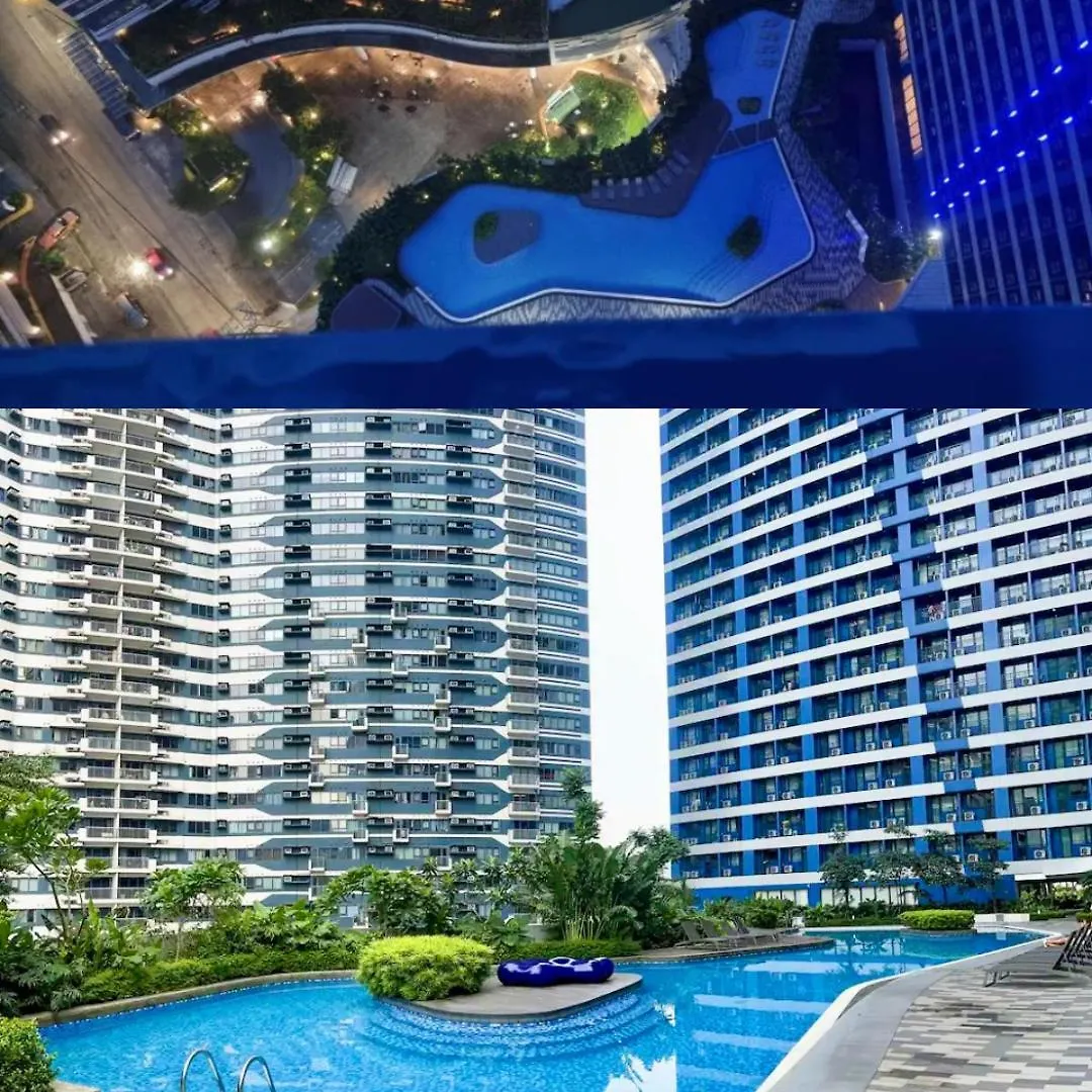 Fully Furnished One-Bedroom Unit With Balcony And A Beautiful City View Manila 0*,  Philippines