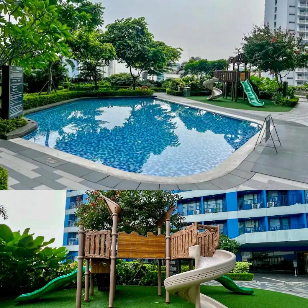 Fully Furnished One-Bedroom Unit With Balcony And A Beautiful City View Manila Philippines