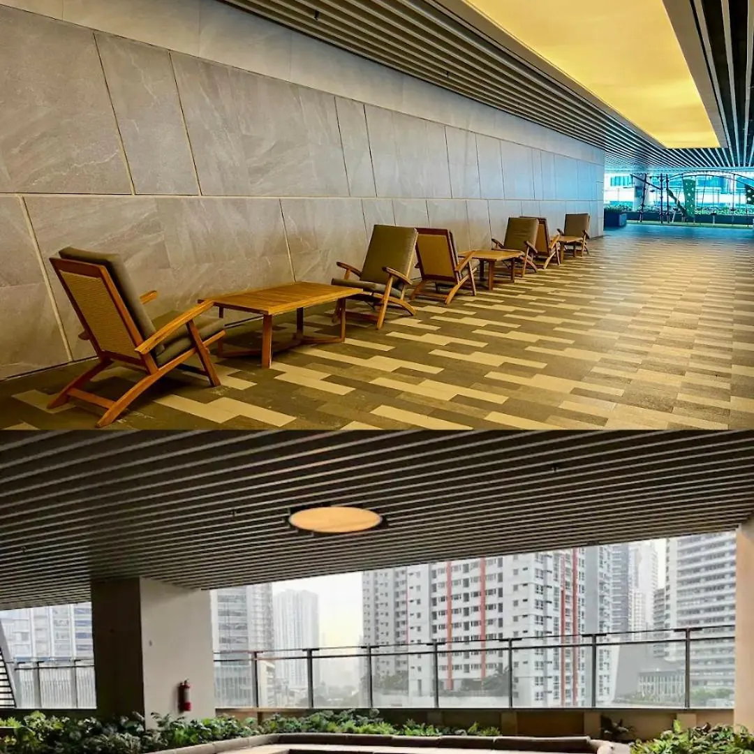Aparthotel Fully Furnished One-Bedroom Unit With Balcony And A Beautiful City View Manila